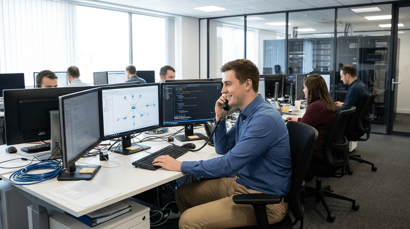 Vad gör en Supporttekniker?