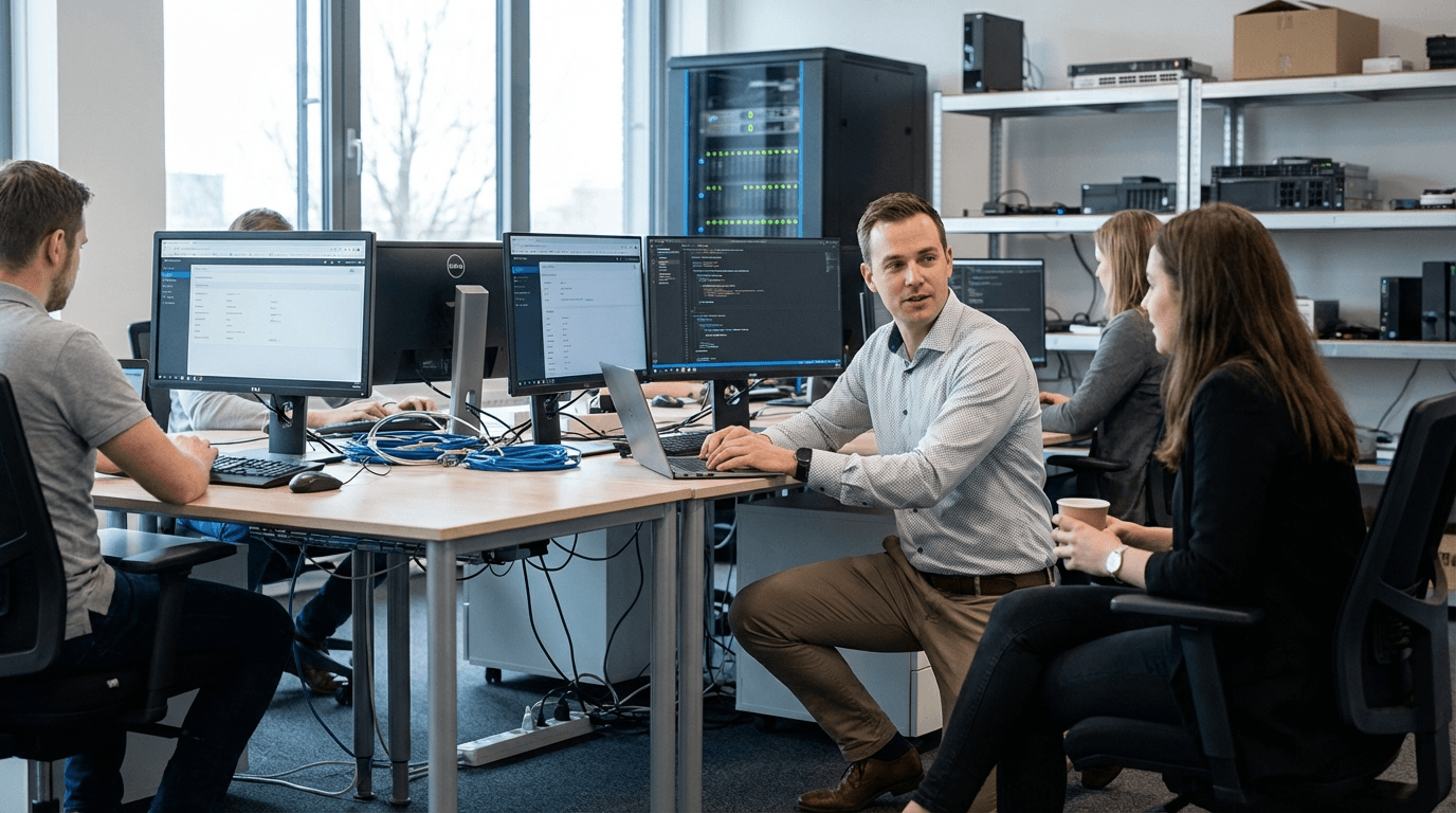 Vad gör en IT Support?