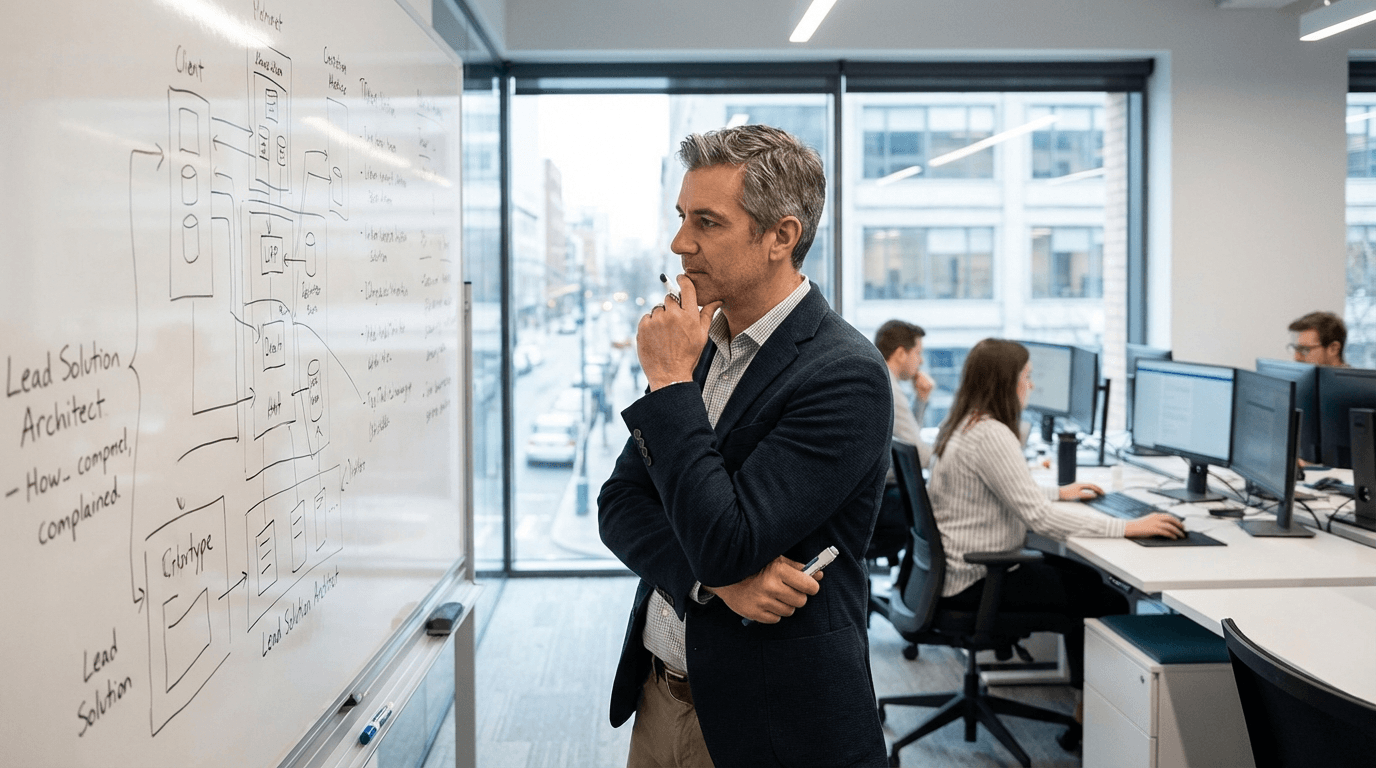 Vad gör en Lead solution architect?