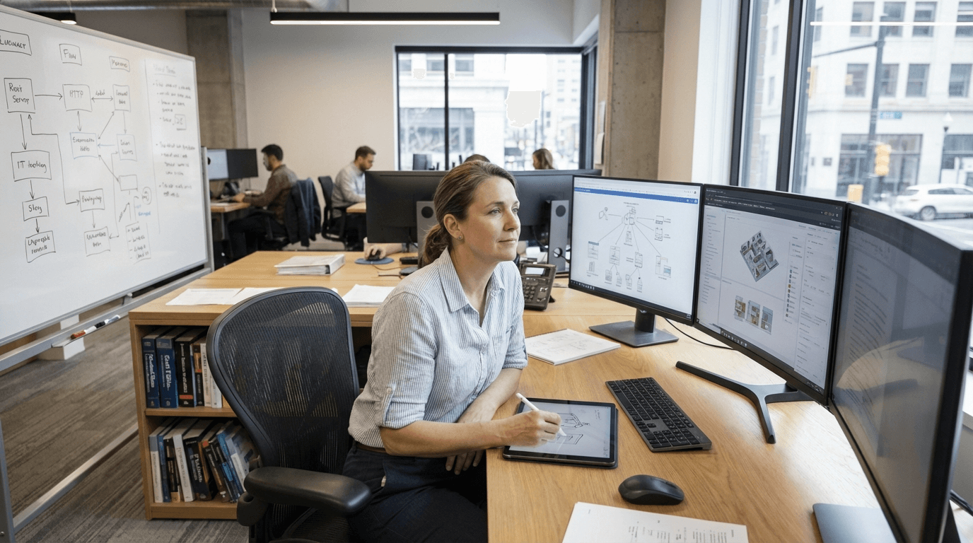 Vad gör en It arkitekt?