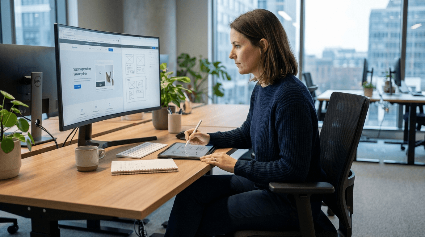 Vad gör en Webbdesigner AD / CD?