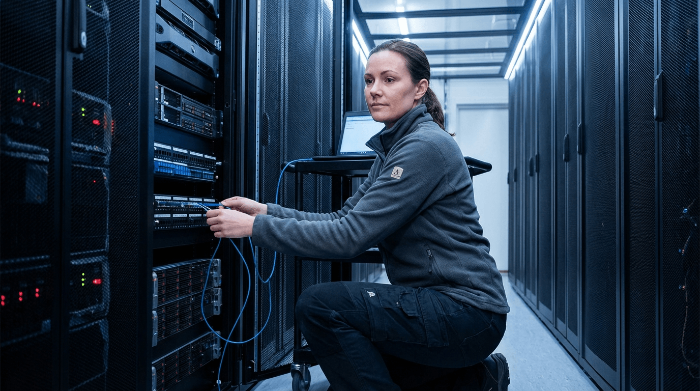 Vad gör en Datacentertekniker?