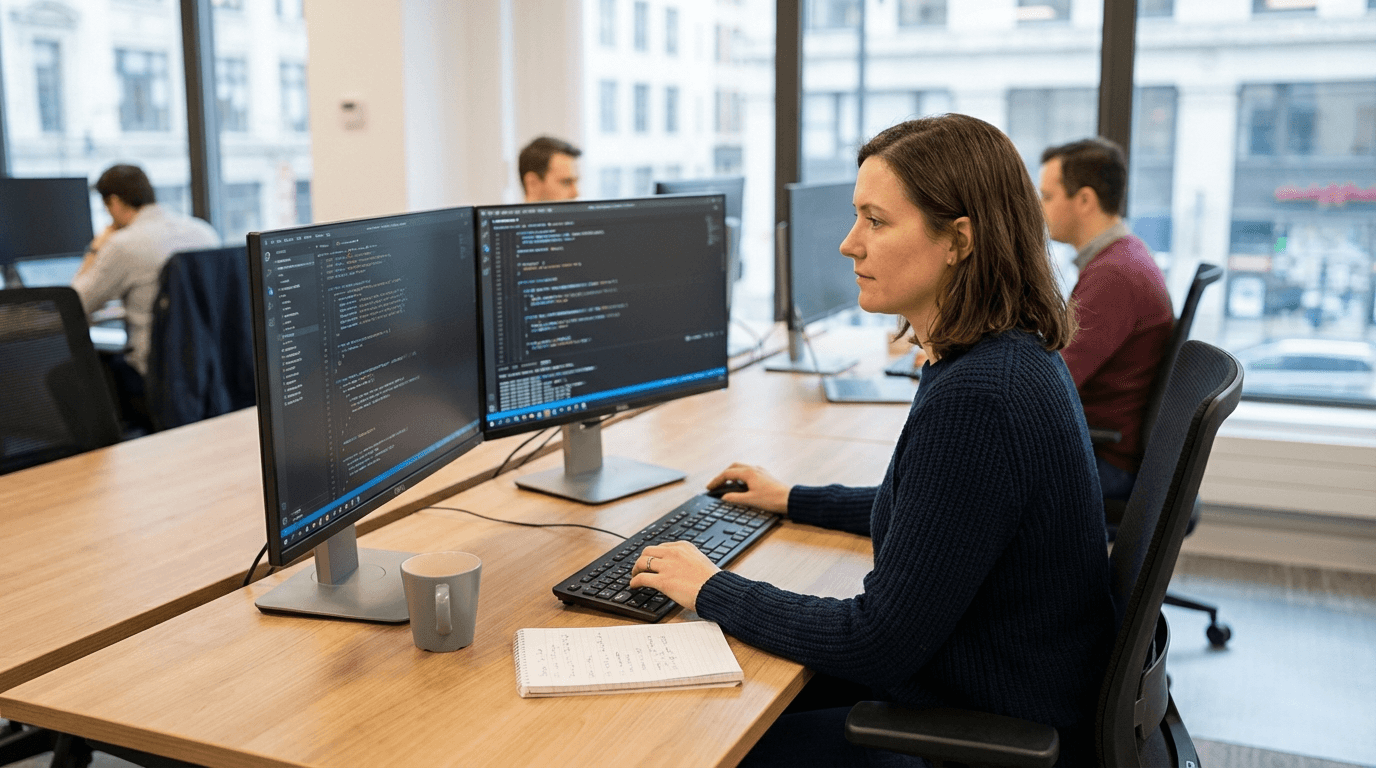 Hur mycket tjänar en Typescript utvecklare 2025?