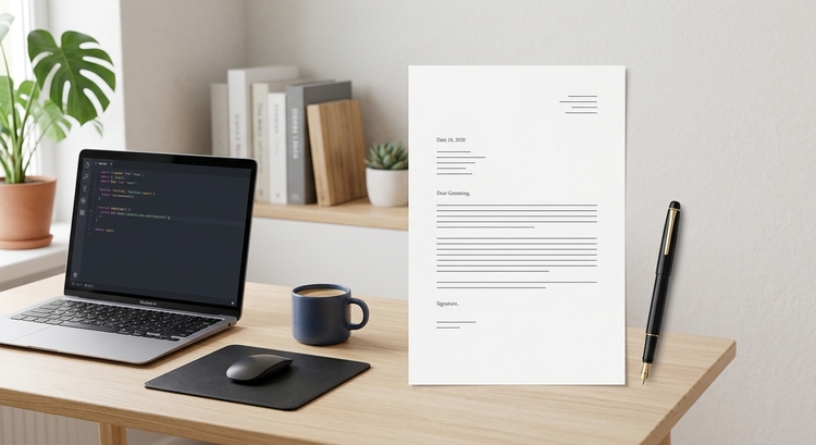 Skriva personligt brev - Systemutvecklare